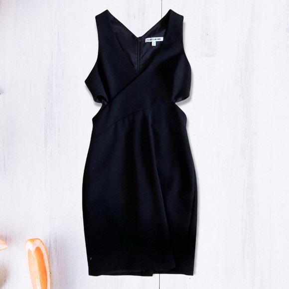 Elizabeth and James Black Aldridge Dress size 4 - Picture 11 of 12